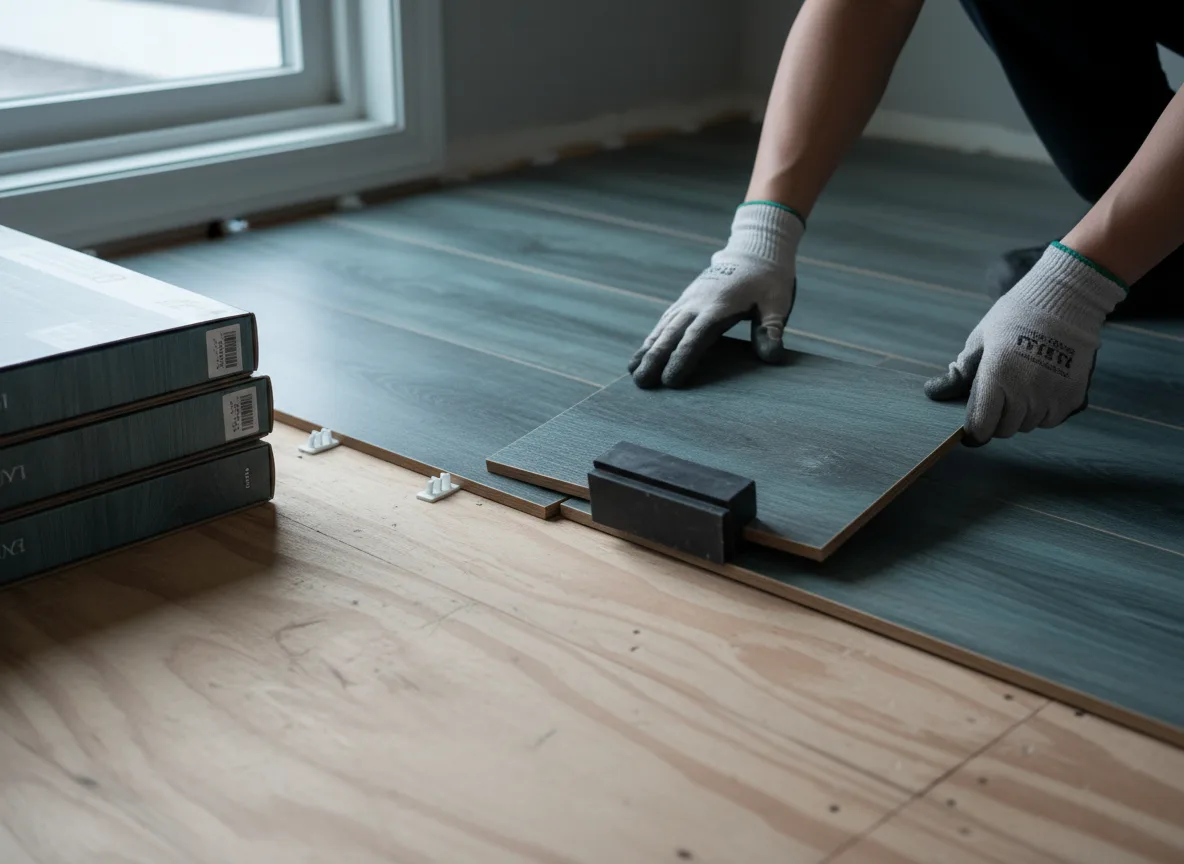 Luxury Vinyl Plank Installation company in Burden, KS